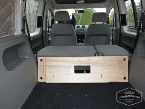 Converting a VW Caddy? A very clever DIY VW Caddy camper conversion ...
