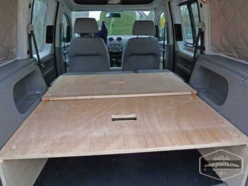 Converting a VW Caddy? A very clever DIY VW Caddy camper conversion ...