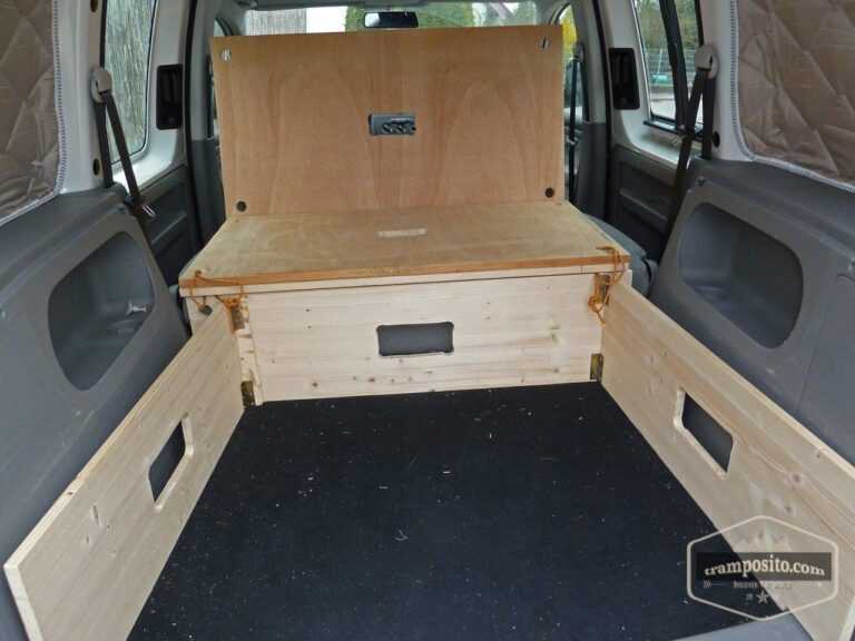 Converting a VW Caddy? A very clever DIY VW Caddy camper conversion ...