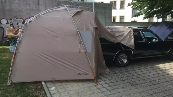 vaude car tent example car vaude car tent example car