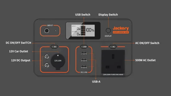 jackery power station 500- 3 jackery power station 500- 3